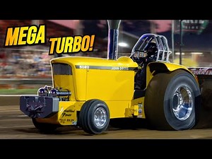 Pro Stock Tractor Pulling with a MONSTER Turbo!