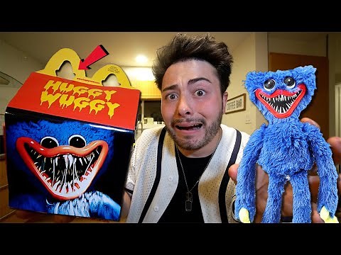 DO NOT ORDER HUGGY WUGGY HAPPY MEAL FROM MCDONALDS AT 3 AM!! (GROSS)