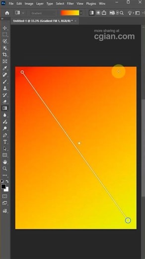 How to make gradient background in Photoshop #photoshop #graphicdesign
