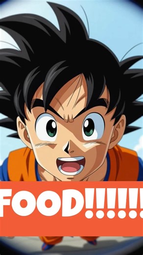 Goku eating #goku #viral #anime #dragoball #conceptart #eating #animeshorts