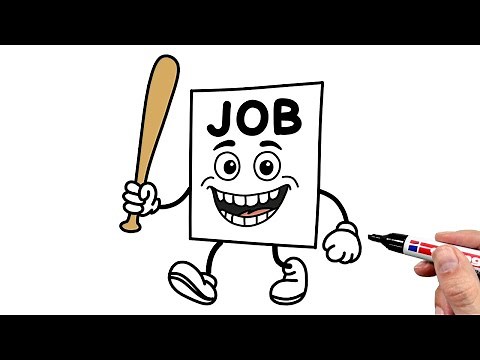 How to Draw Job Job Job Sahur