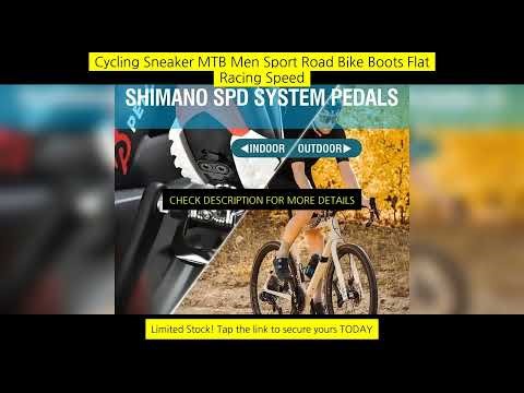 Cycling Sneaker Mtb Men Sport Road Bike Boots Flat Racing Speed Sneakers Trail