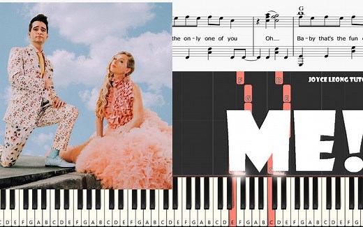 [钢琴]霉霉Taylor Swift - ME!（钢琴版&附谱）