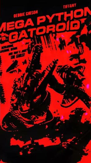 mega python vs gatoroid with red effect