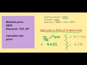 Calculating Discount - MADE EASY!