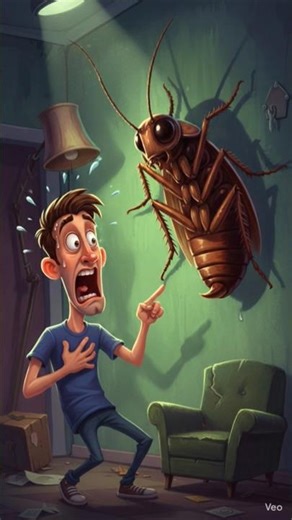 जब Cockroach बना घर का मालिक 😭” #shorts #funny #comedy