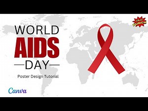 World Aids Day Poster Design In Canva