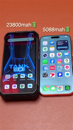 iPhone 17 Pro Max design vs Tank 3 Pro deisgn