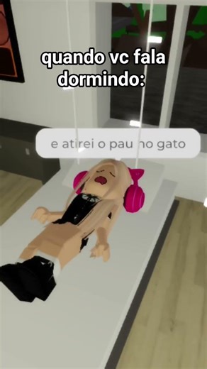 quando vc fala dormindo #roblox #shorts #memes #engraçado #brookhaven