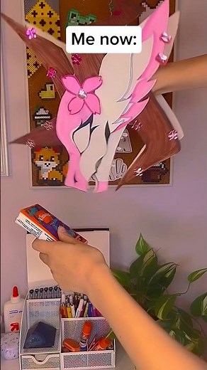 didn’t have an extra phone so I used a tissue packet… xD #paperart #papercrafts #paperdragon #foryou