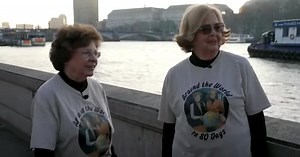 81-Year-Old Best Friends Travel The World Together To Visit 18 Countries In 80 Days