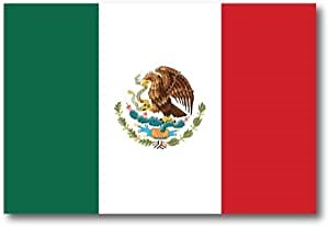 Magnet Me Up Mexican Mexico Flag Car Magnet Decal, 4x6 Inches, Heavy Duty Automotive Magnet for Car, Truck SUV