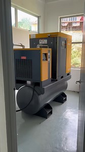 3.2K views · 64 reactions | Screw compressor adalah pilihan yg baik bgi org yg nak jimat elektrik. nak tau kenapa? masa utk nak penuhkan angin dalam tank tu sgt singkat dan motor berpusing cuma sekejap jadi pengunaan elektrik sedikit lah.. berbeza dengan piston type mmg model lama ni lama sgt utk nak penuh satu tank | TurboDottComm | Facebook