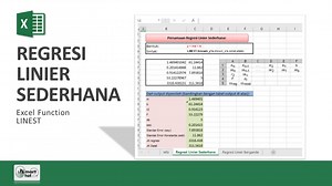 Tutorial Excel: Regresi Linier Sederhana