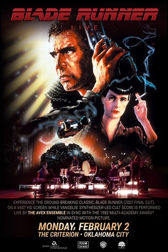 1K views | One day only! Get the jump on holiday gifting for the sci-fi lover in your life—buy one ticket to Blade Runner Live and get the second free. CODE: REPLICANT https://www.prekindle.com/event/69216-blade-runner-live-oklahoma-city | The Criterion | Facebook