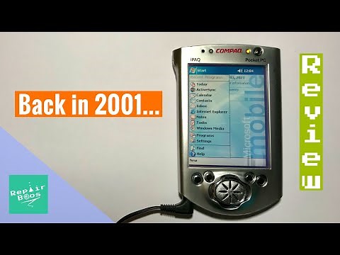 When the PDAs were cool | Compaq iPAQ Pocket PC H3700 review
