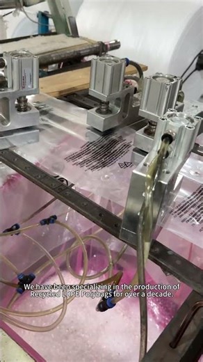 GRS Certified Recycled LDPE Poly Bags | Custom Sustainable Packaging Manufacturer