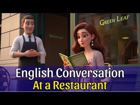 English At The Restaurant | 10 Real Life English Dialogues | Slow English Conversation Practice A2