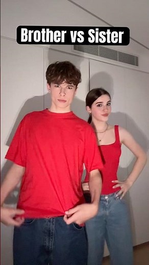 Brother vs Sister: Poker Face Challenge 😐 #norrisnuts #shorts