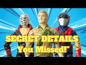Hidden Details on These 1980s GI Joe Figures Will Blow Your Mind! - TheBigToyAuction.com Preview!