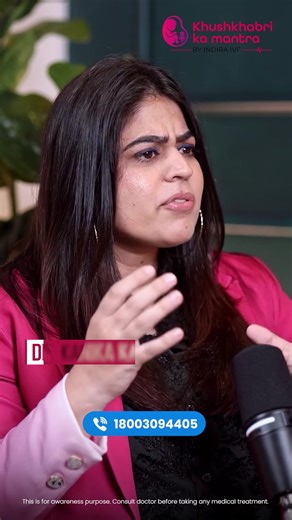Full episode out now! Khushkhabri Ka Mantra Episode 1 – only on Indira IVF YouTube channel. Click the link below: https://youtu.be/_V82Oad298M Ek couple ke liye conceive karne ka sahi vakth kya hai? We understand that parenthood planning is a personal and unique experience for every couple. But you may not want to miss out on crucial timelines and appropriate action steps! Watch our expert, Dr. Kanika Kalyani address practical fertility-related problems with clear and concise answers through our