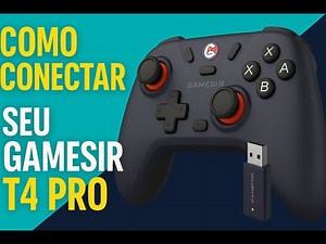 🎮 COMO CONECTAR SEU GAMESIR T4 PRO