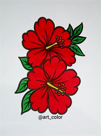 Flores vermelhas: ASMR relaxante e visual satisfatório