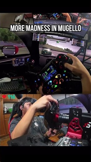 races just be crazy around here i swear #iracing #simracing #f1