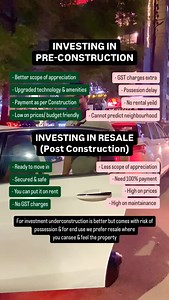 6.4K views · 119 reactions | Decide better!! Both type of property has their own pros & cons, so, plan better as per your need & finalize because realestate can make losses. #realestate #realestates #realestatesales #realestateagent #property #realestateknowledge #properties #realestateinvesting #realestateeducation #investment #preconstruction #underconstruction | The Estatement | Facebook