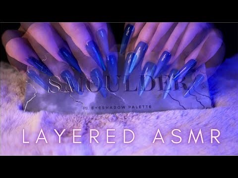 ASMR Trippy Layered Tapping & Scratching (No Talking) ✨ Deep Sleep & Relaxation Triggers