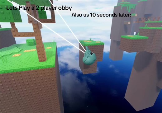 Fun with a 2 Player Obby on Roblox