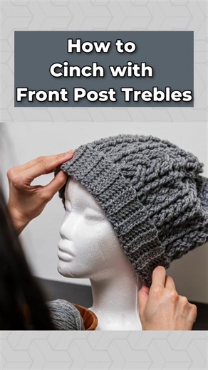Crochet Beanie crown that actually looks finished! #crochet #stitches