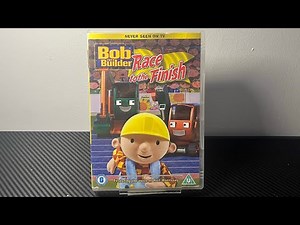 Bob The Builder Race To The Finish DVD Unboxing (UK) HIT Entertainment