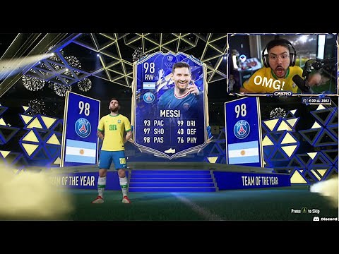 FIFA 22 *LUCKIEST* TOTY PACKS COMPILATION! 🤩