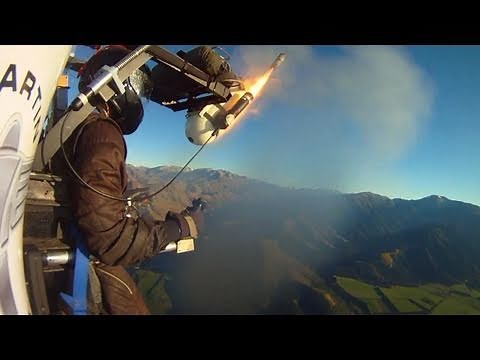 Martin Jetpack 5000ft flight - highlights