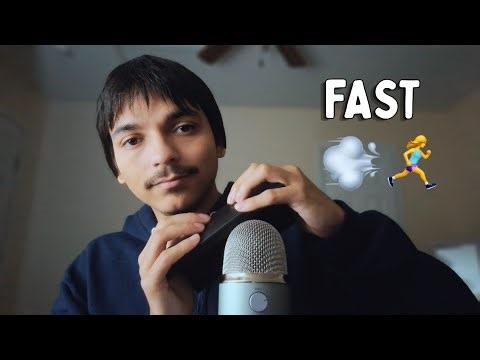 ASMR fast but not aggressive triggers (tingles guaranteed)