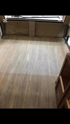 It started as a soft spot. Little did we know how far the damage reached. This is part you don’t often see in an RV renovation. The real “bones” of your trailer underneath the pretty finishes. #revolutiontrailers #floorrepair #rvreimagined #rvliving | ReVolution Trailers Upfitting