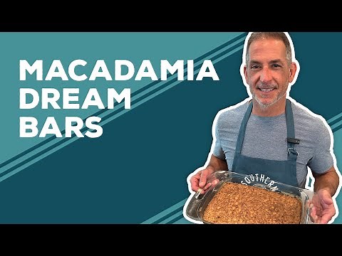 Love & Best Dishes: Macadamia Dream Bars Recipe | Easy Desserts at Home