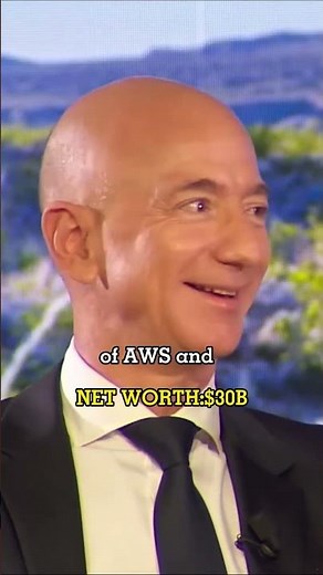 How rich is Jeff Bezos? His net worth has increased 20,000 times.#jeffbezos #amazon