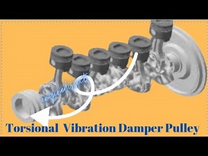 Torsional Vibration Absorber-Simple Explanation&Function