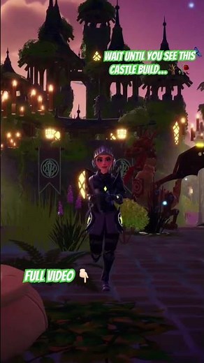 Mossy Castle Build in Dreamlight Valley — Magical & Cozy Design! #ddlv