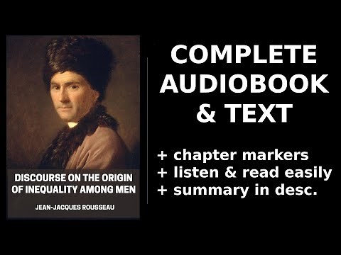 Discourse on the Origin of Inequality Among Men 🥇 By Jean-Jacques Rousseau. FULL Audiobook