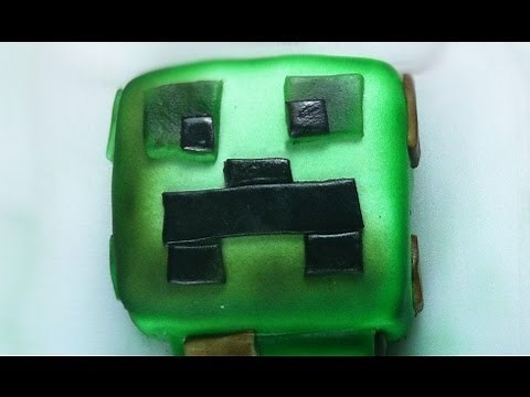 MINECRAFT CREEPER CAKE (HOW TO)