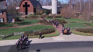 On this date four years ago, Billy Graham was laid to rest on the grounds of the Billy Graham Library. Watch special moments from his funeral on March 2, 2018. | Billy Graham Library