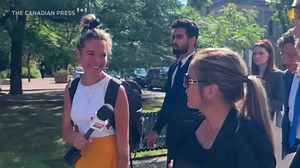 Freedom Convoy' leader Tamara Lich arrives at court for sentencing