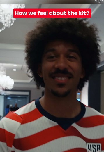 USMNT New Kits Approved by Chris Richards