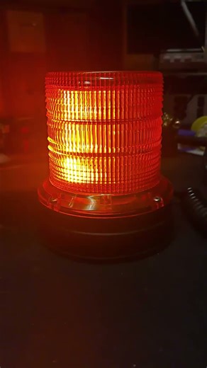 LED Emergency Light - modified from xenon to LED and rotating pattern