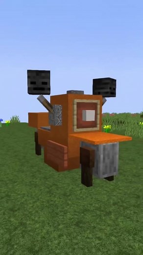How to Build a Motorcycle in Minecraft