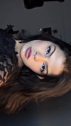 Janvi singh🤍✨ on Instagram: "She s so perfect 🦋🖤 . . . #crazygirl_jenny14 #beauty #makeuptutorial"