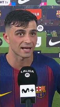 Pedri Gonzalez's statements after Barcelona 1-0 Celta goals